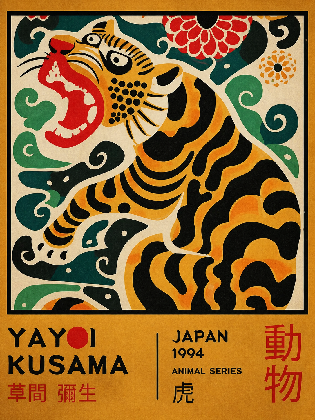 Tigre Pop Art