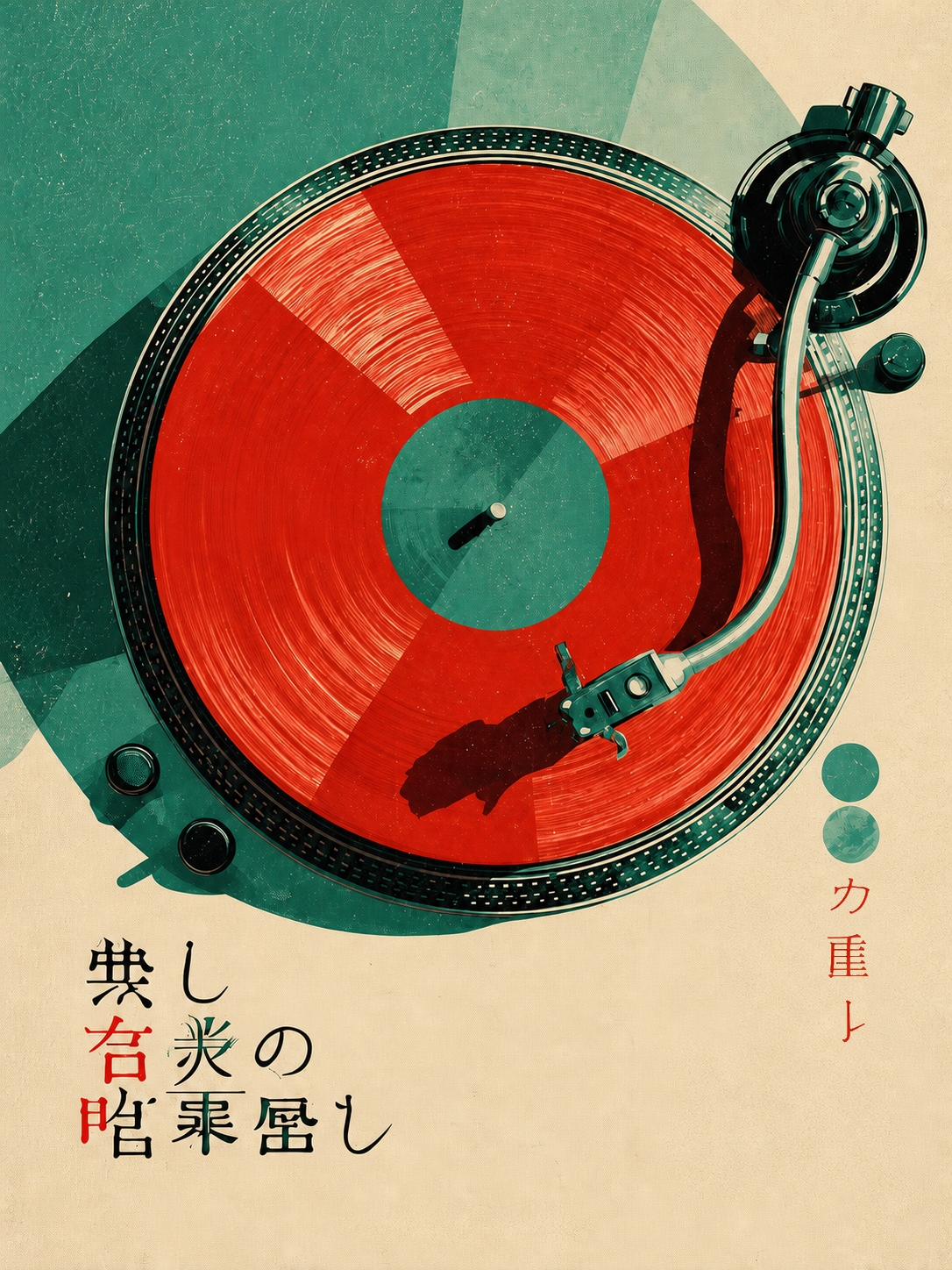 Tocadiscos Vinilo Japonés