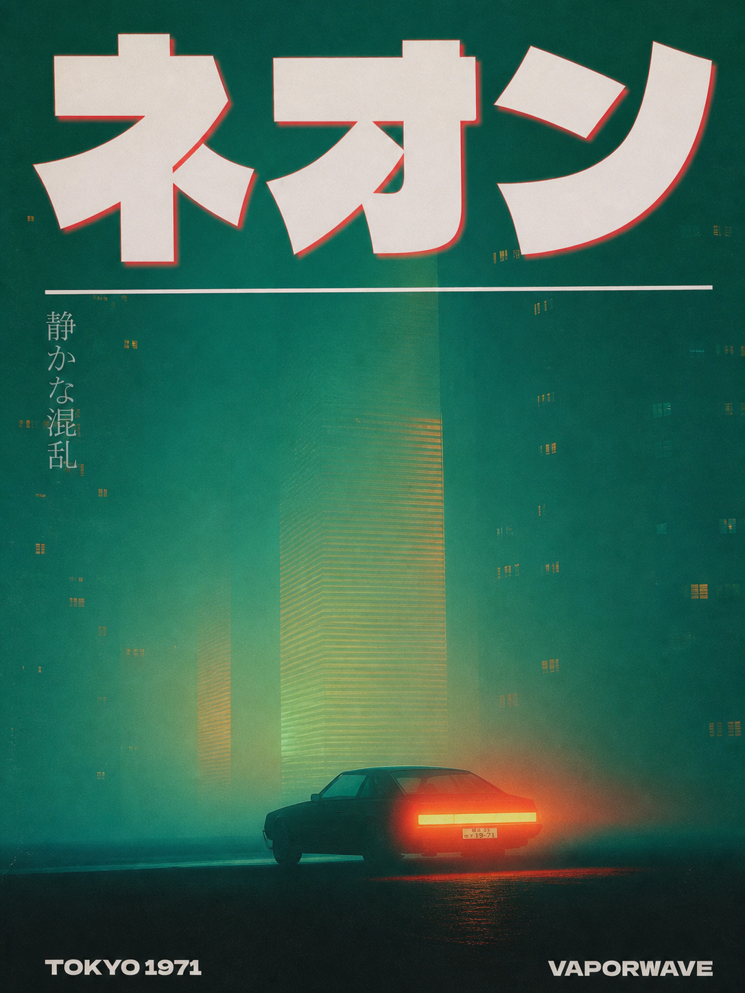 Tokyo Vaporwave Auto