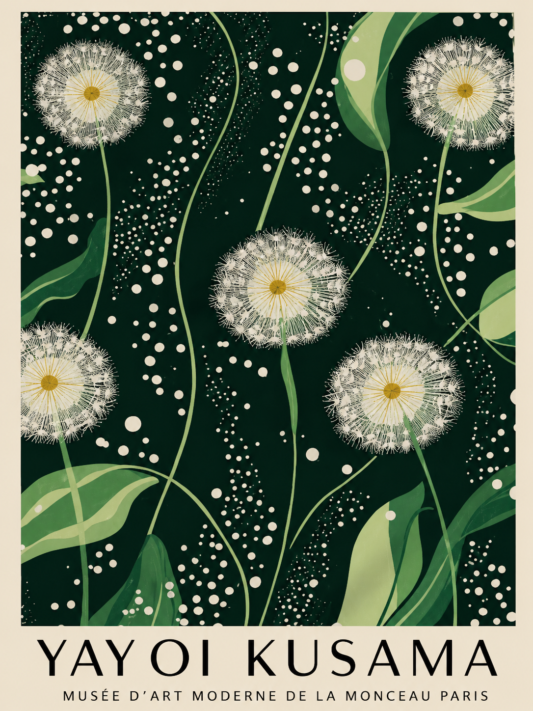 Yayoi Kusama — Dientes de león
